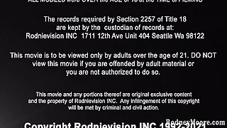 Petite black hottie is wet and messy