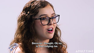 Leana Lovings Thought Someone Was Watching Her Masturbate!