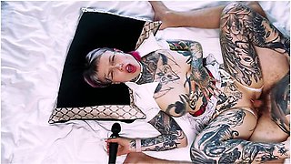 Uralexis Orgasm On Hard Dick With Vibrator Wearing School Uniform