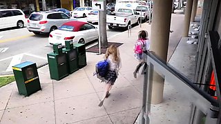 Rich Shoplifter Gets Rough Lesson