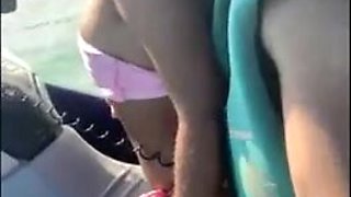 A fleshy young Mexican damsel gets lost in her cuckolded hubby's clutches and heads to have fuck-a-thon with the jet ski professor at river, far from her cuckolded spouse.