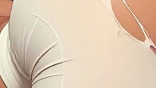 Creamy Pussy Fuck! Gym Sex! Ripped Leggings Fuck Doggystyle
