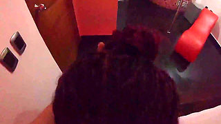 Creampie for a Colombian Brunette