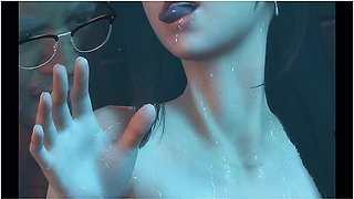 Tifa Passionate Sex In The Bathroom - Hentai Anime
