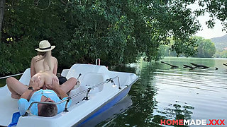 Divorcee Adriana Sweet Blonde Goes on a Blind Date by the Lake