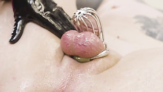 Extreme 6 Fist Vs 1 Anal Double Fisting, Foot Fisting and a Cock Cage