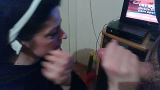 Homemade Sextape, wife on kitchen table