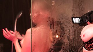 Girl on girl fun with Mackenzie, Alice, Clea, and Jada