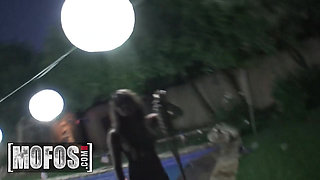 MOFOS - These Hot Pornstars Celebrate Their Independence By Sucking And Fucking All Day And Night At A Pool Party Orgy