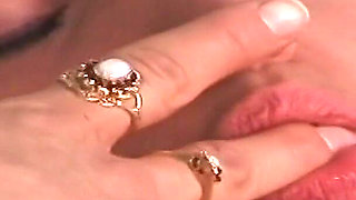 Sexy Spinner Finger Blasts Pussy and Cums Hard