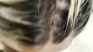 Innocent College Teen Gets a Messy Facial From Her Ex Boyfriend!!
