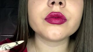 Smoking Red Lips Bitch