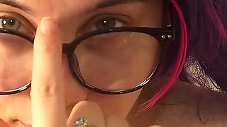 My Stepsister Makes Silly Faces and Does Facial Fetish, Teases Then Gives You a Virtual Handjob