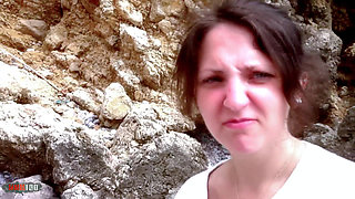Nathalie Vanadis: Anal Fuck at the Beach with Nathalie Vanadis and Her Big Natural Tits