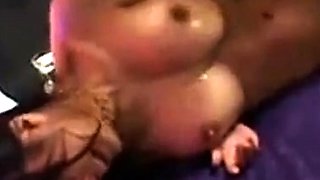 Korean Amateur with Big Tits Bathes in Oil Before Sex