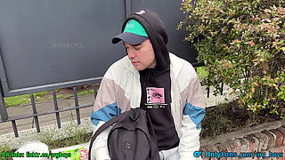 He Said He Was Straight... Until My Pink Monster Cock Showed Up - a Young Student Cheats on his Girlfriend with his Asshole