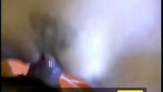 Mouth mounted and pussy fucked