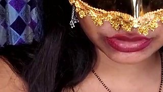 Savor raw Indian passion with a beauty's daring intimate strip display