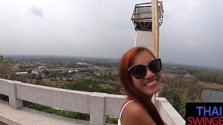 Asian amateur babe in glasses and jeans goes wild with a steamy POV fuck fest