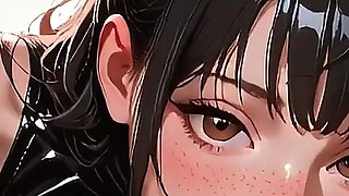 Cute Girl Sloppy Blowjob Anime Hentai