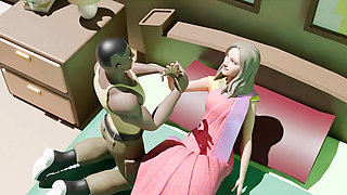 The Stepson Fuck His Stepmother in Home