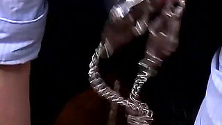 Obedient Slave Nipples and Pussy Clamped in BDSM Torment