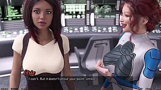 Stranded in Space - Lesbian Makeout Session
