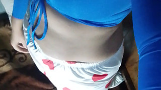 Solo girl Asian masturbation