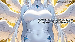 Emily and Sera well-prepped for you the last heaven's climax (Jerk Off Instructions)