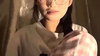 Amateur asian teen licks ass and sucks cock