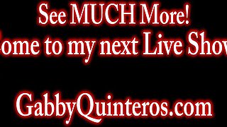 Enchanting Gabby Quinteros's big tits trailer