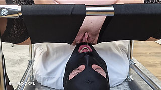 Cuckold Creampie Cleanup After My Friend with Big Cock Fucks Me