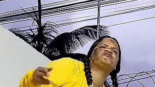 Can Picker Shows Her Pussy to Get Reward