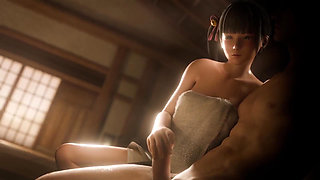 Koharu Having Fun in the Sauna