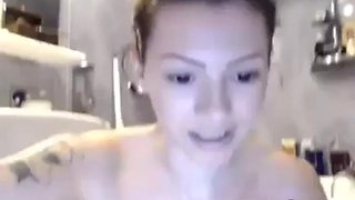 Sexy Cam Slut Takes A Bath: Amateur, Stripchat  Solo Porn