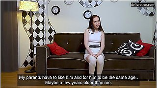 Cute Natural Virgin Teen Daria Kuka Casting