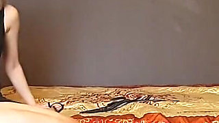 Handjob and spanking
