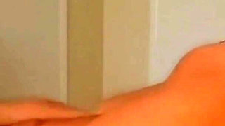 Husband Catches Maid Cleaning Nude with Her Pussy and Ass Out-then Fucks Her in His and Wife's Bed.
