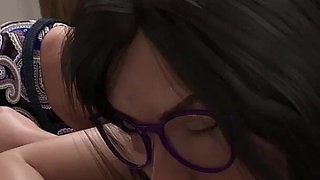 The Spellbook Corruption #7 - Animated Sex Gameplay Threesome