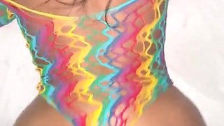 Latina beauty ignites wild passion in steamy hotel encounter