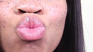 Dick Melting Lips- Ebony Domme Goddess Rosie Reed