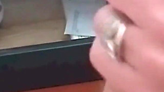 MILF POV Handjob with Huge Cumshot on Her Hands