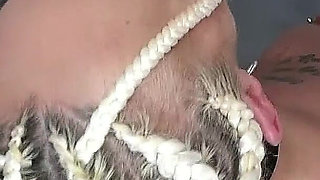 German No Condom Gangbang with Inked Curvy Girl with Older Guys in Berlin