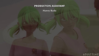 Hentai Sex School Episode 3 - Hentai Student Eats Out His Teacher's Perfect Pussy Until She Orgasms!