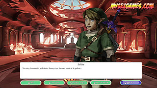The Legend of Zelda Time to Fuck - Link Fucking Princess Zelda's cute pussy