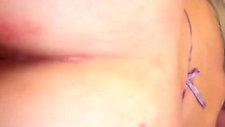 Big Booty BBW PAWG Gets Oiled up and Fucked by Her First White Guy