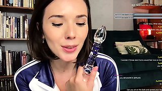 Cute blonde amateur webcam teen masturbating