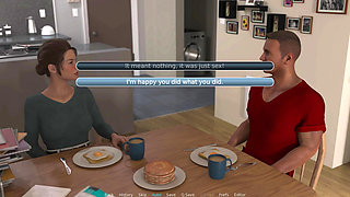 Bigcock Hitchhiker Fucked and Creampied a Desperate MILF