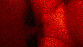 Amateur brunette's pussy swallowing Giant Cock!