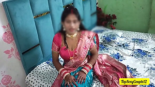 Real desi couple hot fuck with creampie.  homemade video scene